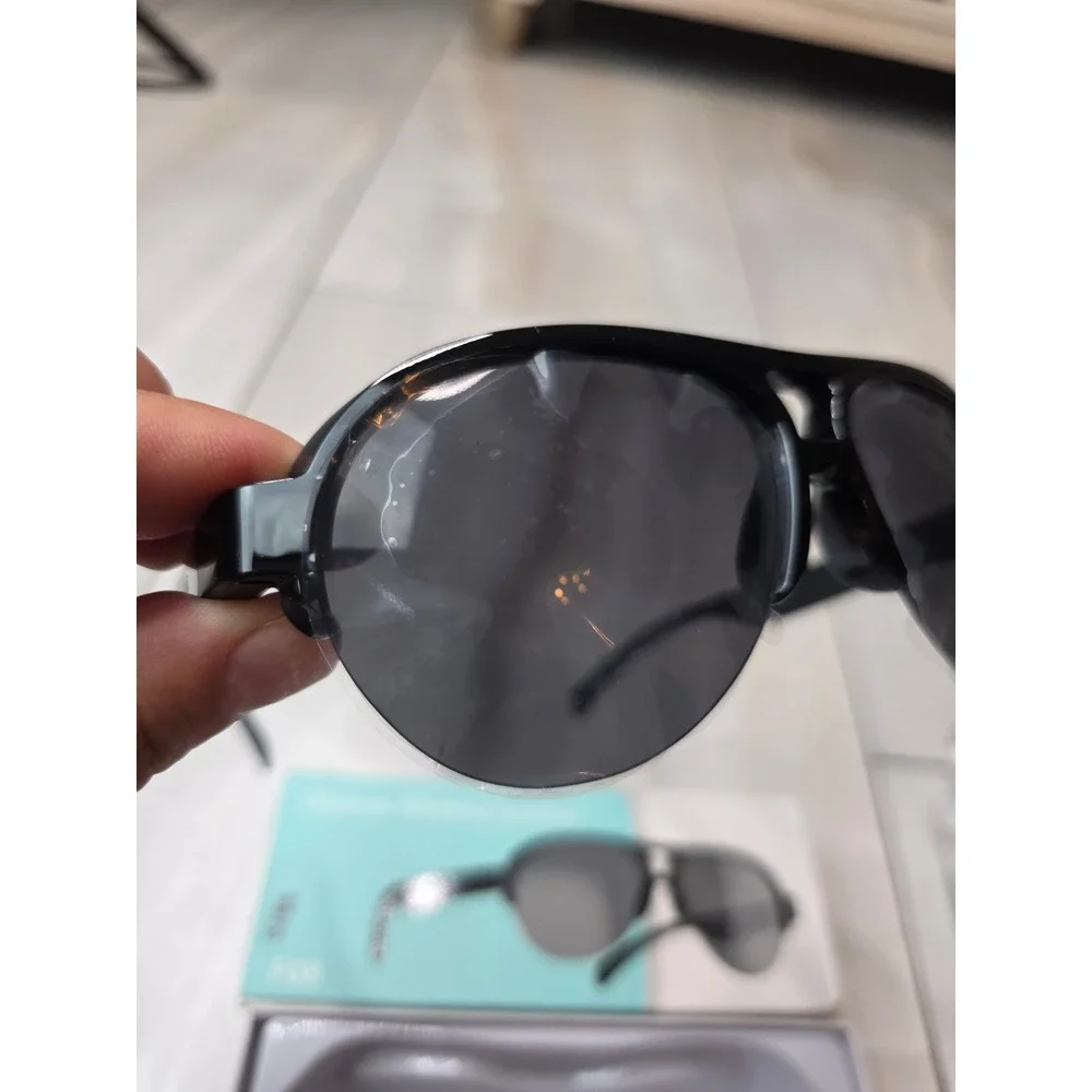 F08 Smart Wireless Audio Sunglasses Bluetooth‎ V5.4 IPX4 Waterproof Aviator A6